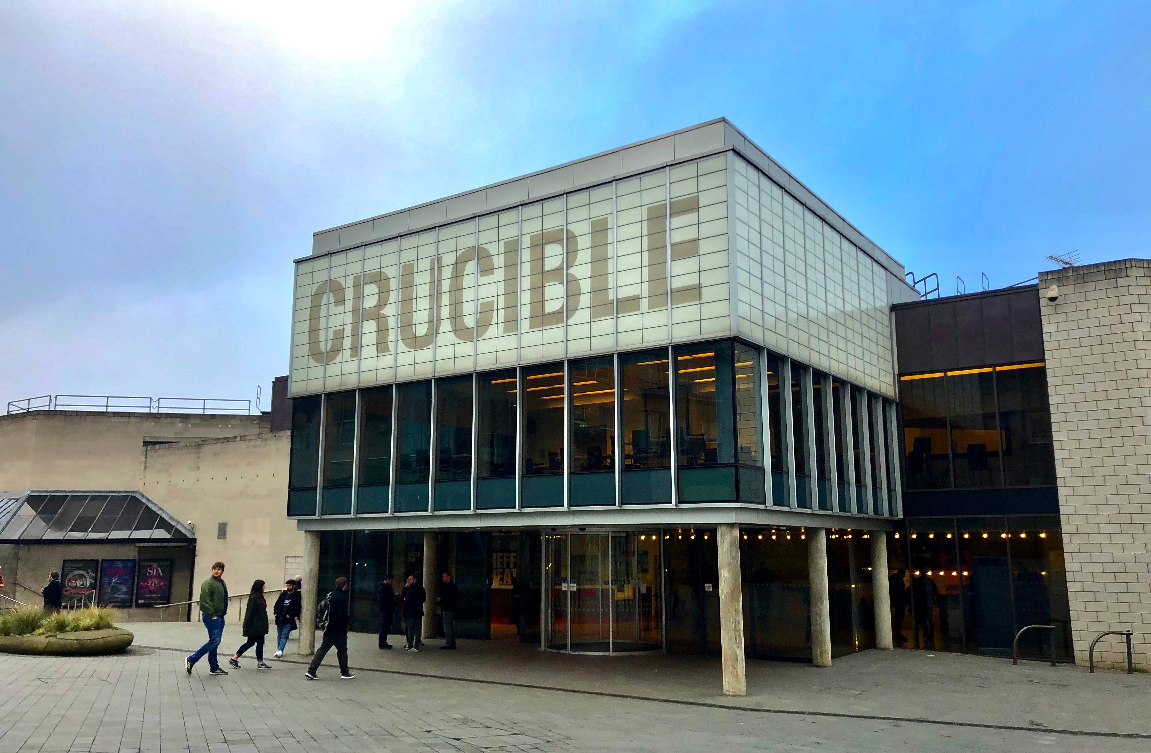 The Crucible in Sheffield, from a recent trip to the Front End North conference with my colleagues.