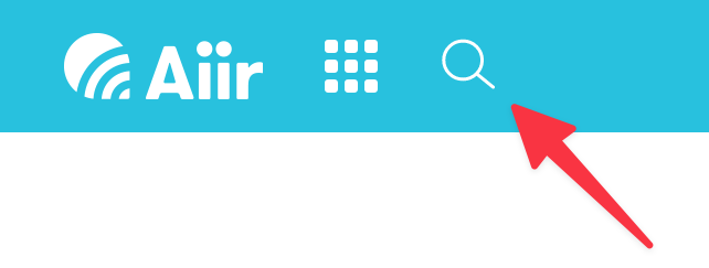 The simplified new search button. You can use the keyboard shortcut S to open it too.