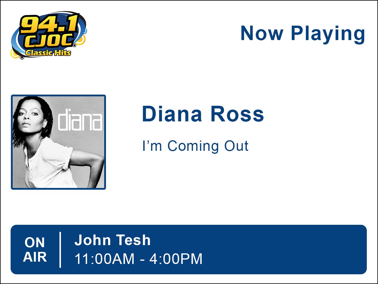 An example slide from Aiir client CJOC